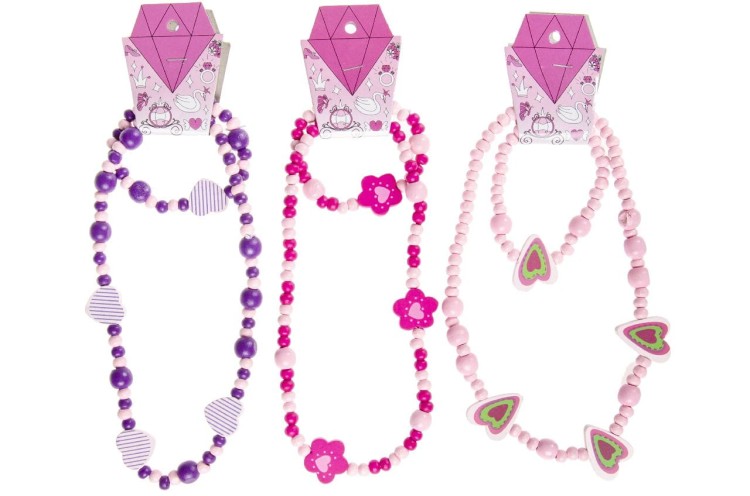 Naszyjnik i bransoletka dla dzieci drewno mix .jpeg