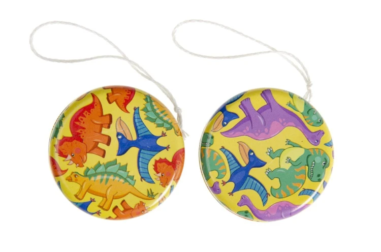 Metalowe jojo dinozaury na sznurku dla dzieci  (2).jpg