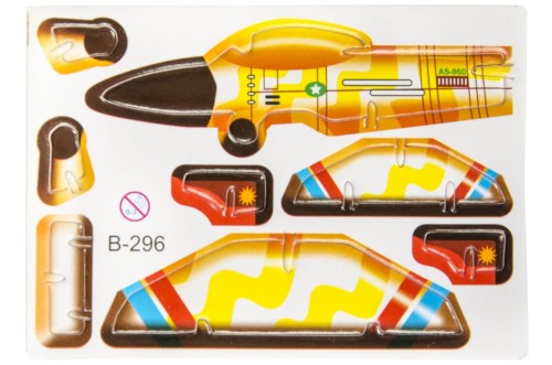 Samolot do rzucania 3D - rozmiar S piankowy samolocik mix  (3).jpg