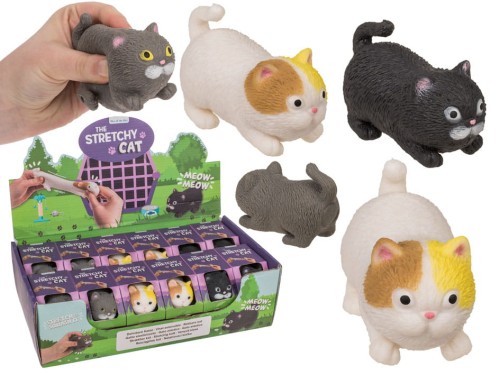 Antystresowy kotek do rozciągania Gniotek do ściskania 2.jpg