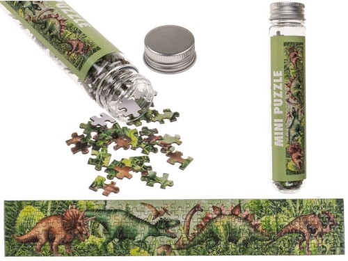 Mini puzzle dinozaury 150 elementów w tubie układanka 1.jpg