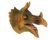 Pacynka dinozaur na dłoń rękę gumowa duży Głowa dino mix wzorów różne 1.jpg