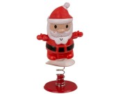 Zabawka skoczek Boże Narodzenie Figurka na sprężynce Mikołaj Bałwanek Miś 1.jpg