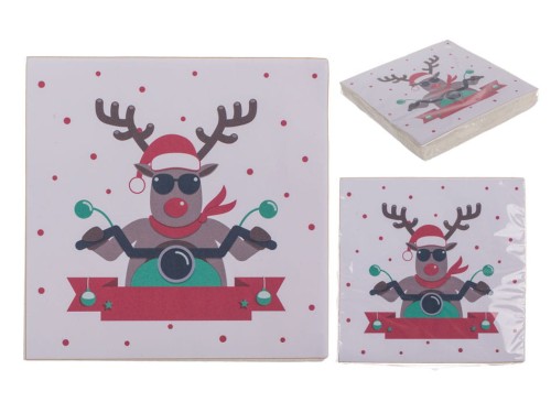 Serwetki Merry Christmas Świąteczne dekoracyjne Boże Narodzenie 20szt .jpg