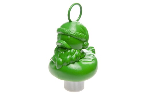 Kaczuszka do kąpieli z zawieszką Święty Mikołaj do łowienia  (1).jpg