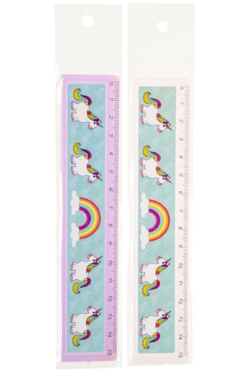 Linijka jednorożec 15 cm Bajkowy wzór Prezent  (3).jpeg
