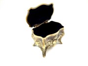 Złota szkatułka metalowa na biżuterię Retro Replika Prezent  (3).jpg