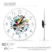 Zegar ścienny wiszący 30,5cm Looney Tunes Produkt licencyjny  (4).png