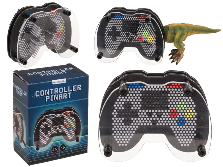 Tablica szpilkowa Pin Art kontroler gier do odcisków odciskiwania .jpg