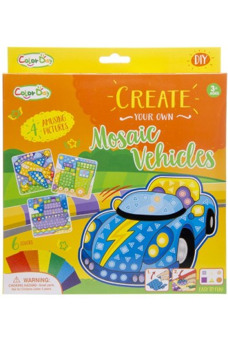 Mozaika DIY pojazdy lub księżniczka Układanka wyklejanka  (1).jpg