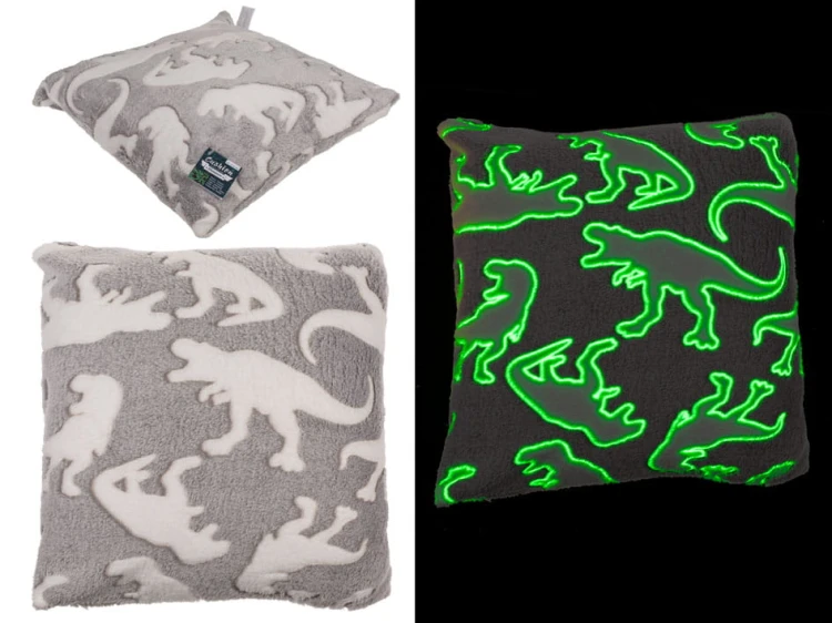 Poduszka świecąca w ciemności dinozaury świeci .jpg