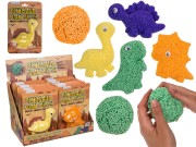 Masa z kuleczek do modelowania dinozaur Antystresowa zabawka Formowanie 2.jpg