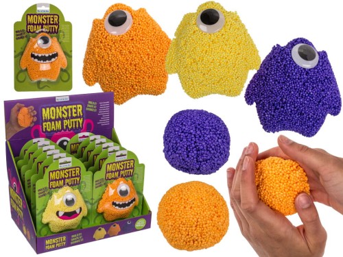 Masa z kuleczek do modelowania potworek Antystresowa zabawka Formowanie 2.jpg