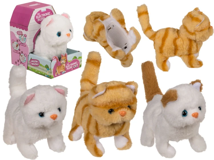 Interaktywny Kotek macha ogonem chodzi miauczy Wzory Mix 2.jpg