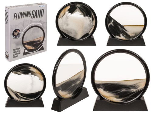 Dekoracja piaskowa w ramce Ruchomy przesypujący się piasek .jpg