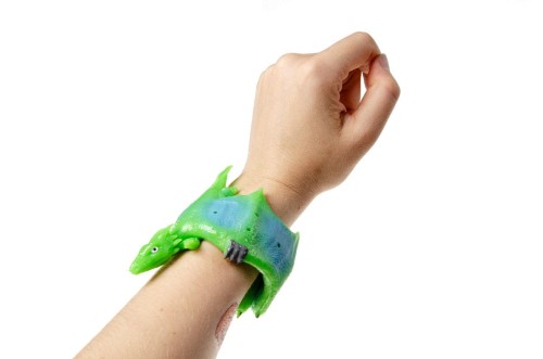 Szeroka bransoletka zatrzaskowa Dinozaury na rękę nogę  (1).jpg