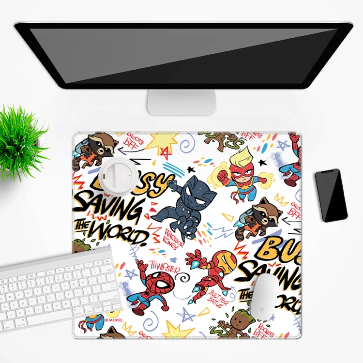Mata na biurko Podkładka ochronna 50x45 cm Marvel Avengers III  (1).png