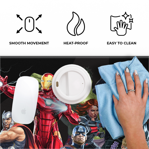 Mata na biurko Podkładka ochronna 50x45 cm Marvel Avengers V  (2).png