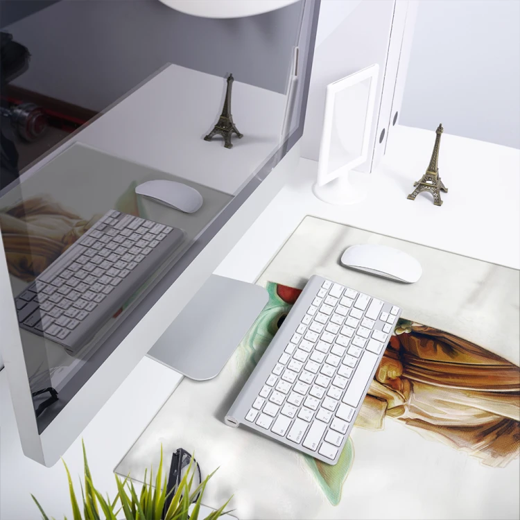 Mata na biurko Podkładka ochronna 50x45 cm Star Wars Baby Yoda III (4).png