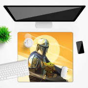 Mata na biurko Podkładka ochronna 50x45 cm Star Wars Baby Yoda VI  (2).png