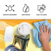 Mata na biurko Podkładka ochronna 50x45 cm Star Wars Baby Yoda VI  (4).png