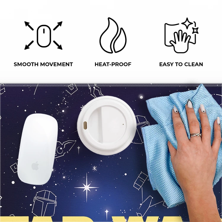 Mata na biurko Podkładka ochronna 50x45 cm Star Wars Baby Yoda VIII  (4).png