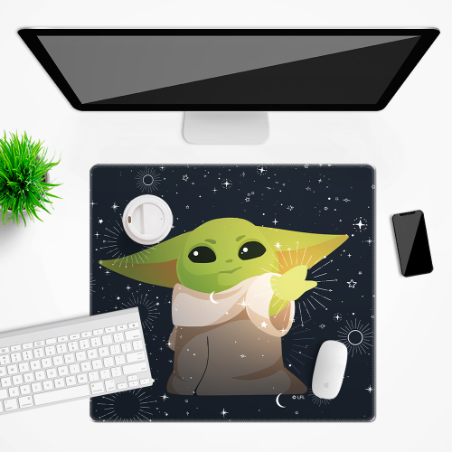 Mata na biurko Podkładka ochronna 50x45 cm Star Wars Baby Yoda IX  (2).png