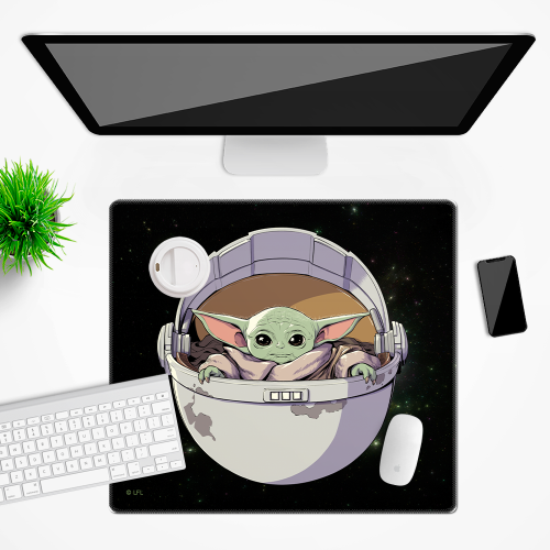 Mata na biurko Podkładka ochronna 50x45 cm Star Wars Baby Yoda X  (2).png