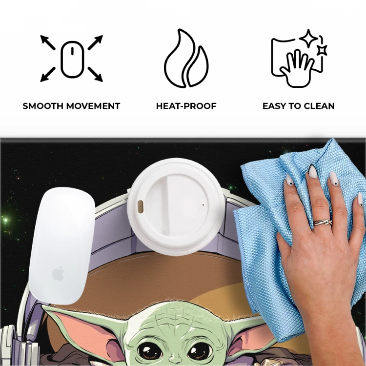 Mata na biurko Podkładka ochronna 50x45 cm Star Wars Baby Yoda X  (4).png