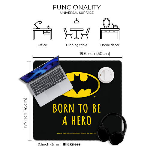 Mata na biurko Podkładka ochronna 50x45 cm DC Batman VI  (3).png