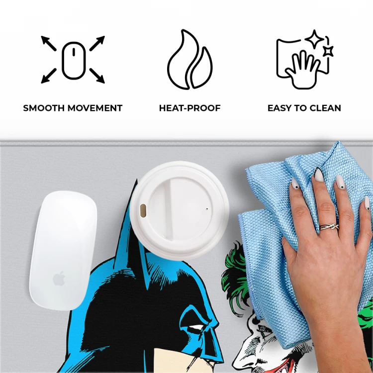 Mata na biurko Podkładka ochronna 50x45 cm DC Batman i Joker II  (4).png