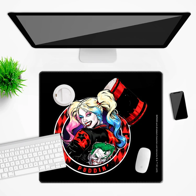 Mata na biurko Podkładka ochronna 50x45 cm DC Harley Quinn II  (2).png