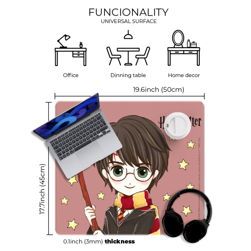 Mata na biurko Podkładka ochronna 50x45 cm Harry Potter VIII  (3).png