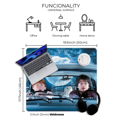 Mata na biurko Podkładka ochronna 50x45 cm Harry Potter X  (3).png