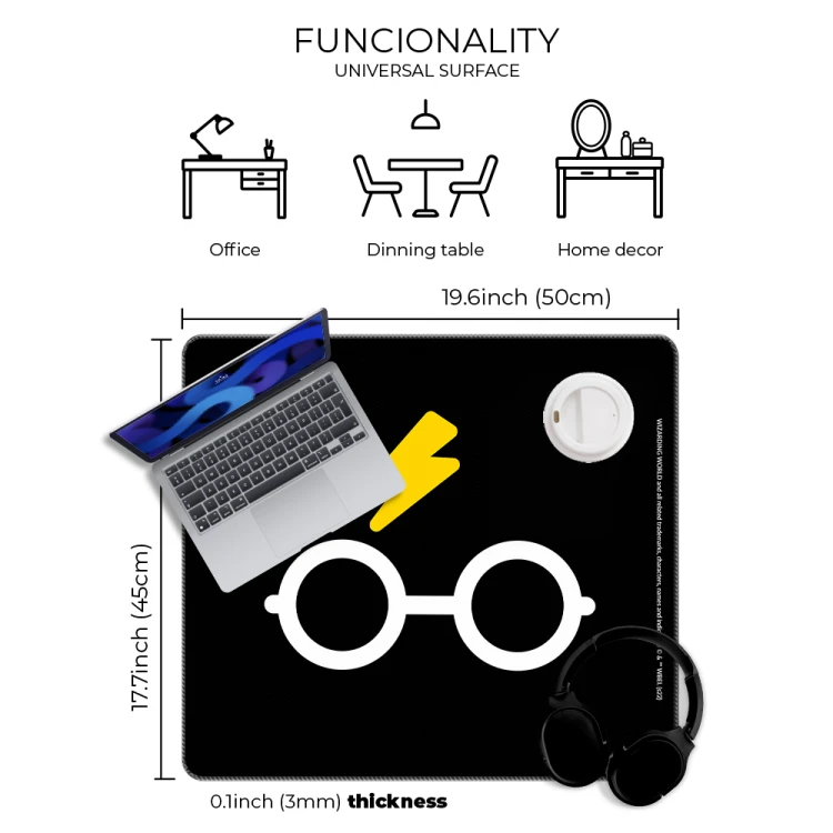 Mata na biurko Podkładka ochronna 50x45 cm Harry Potter XI  (3).png