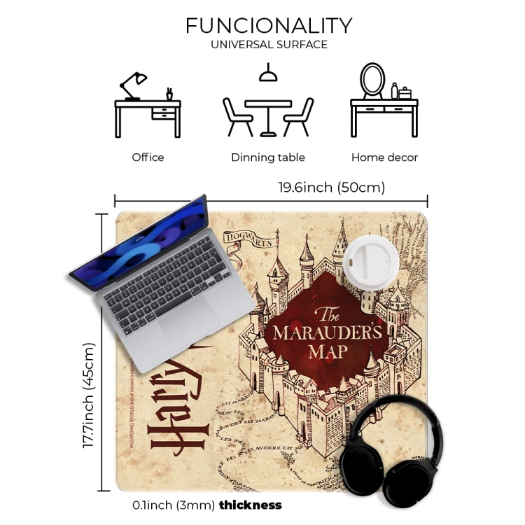 Mata na biurko Podkładka ochronna 50x45 cm Harry Potter XII  (3).png