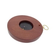 Barometr Fischer mosiądz drewno bukowe Mosiężny Drewniany  (5).jpg