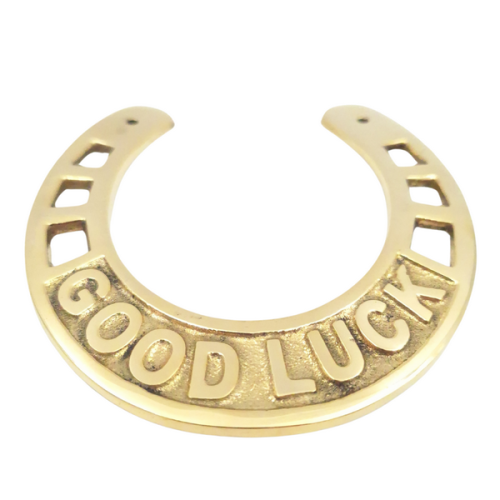 Mosiężna Podkowa Szczęścia 15cm z Napisem Good Luck  (1).png