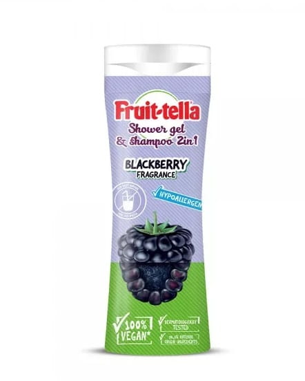 Żel pod Prysznic i Szampon 2w1 Jeżynowe Pobudzenie od Fruit-tella .jpg