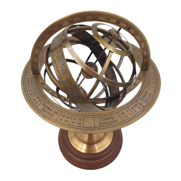 Astrolabium Sferyczne Tajemnice Kosmosu Replika przyrząd Kopernika  (4).png
