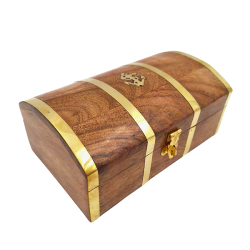 Szkatułka Marynistyczna Skarb Oceanu Morski styl Pojemnik na biżuterię  (2).png