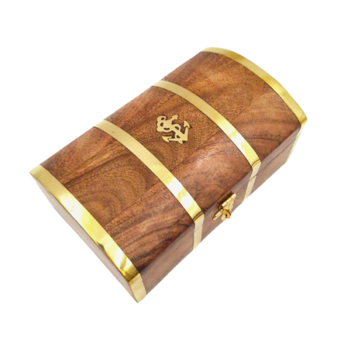 Szkatułka Marynistyczna Skarb Oceanu Morski styl Pojemnik na biżuterię  (3).png