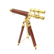 Luneta Mosiężna Horyzont Odkrywców na Trójnogu Replika Retro Vintage  (2).png