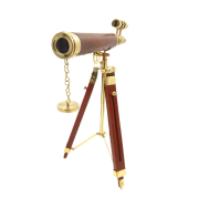 Luneta Mosiężna Horyzont Odkrywców na Trójnogu Replika Retro Vintage  (4).png