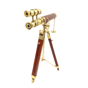 Luneta Mosiężna Horyzont Odkrywców na Trójnogu Replika Retro Vintage  (6).png