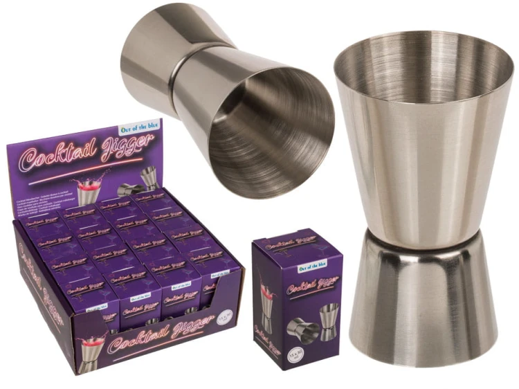 Miarka Barmańska do odmierzania składników drinków Miarka Barmana 2.jpg