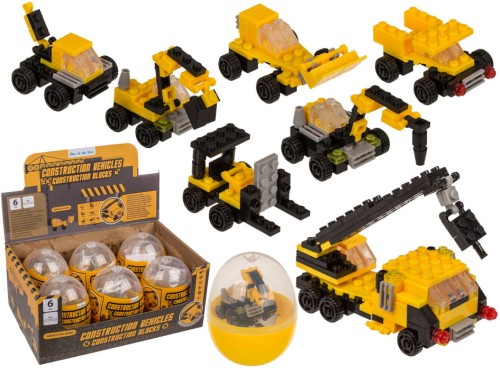 Odkryj Pojazd w Kapsule - Konstrukcyjna Niespodzianka klocki budowlany mix 2.jpg