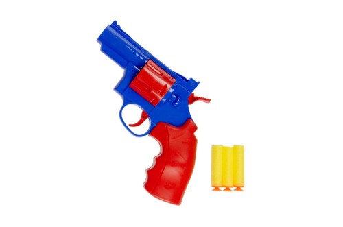 Pistolet z miękkimi strzałkami zabawka 3 miękkie pociski 1.jpg