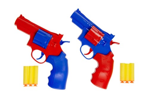 Pistolet z miękkimi strzałkami zabawka 3 miękkie pociski 2.jpg