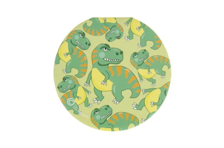 Dinozaurowy Notatnik dla Małych Odkrywców dinozaury mini notes mały okrągły 1.jpg